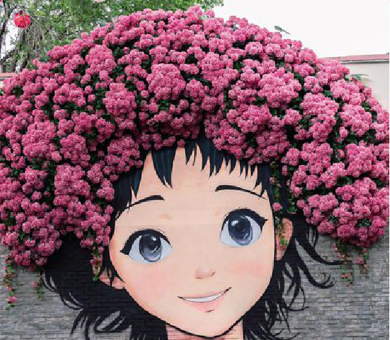 武汉墙体彩绘-网红墙打卡