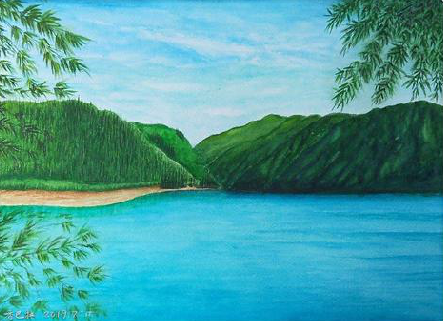 武汉在墙绘中，如何绘画绿水青山？