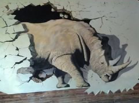 武汉在墙绘中，如何绘制3D效果？