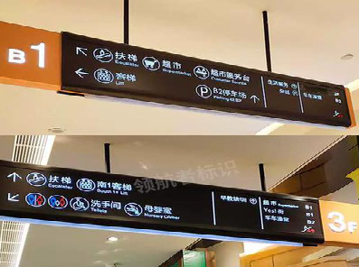 武汉如何通过商场标识牌引导客流分布？