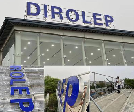 武汉楼顶发光字安装的注意事项。